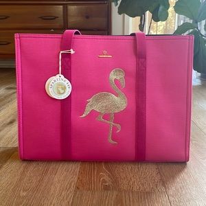 Spartina 449 Hot Pink Flamingo Tote Bag Brand New With Tags